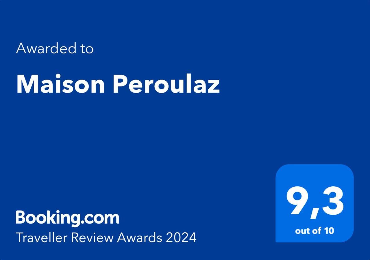 Maison Peroulaz Charvensod Zewnętrze zdjęcie